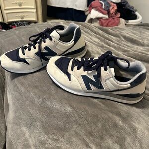 Figs x New Balance - Light cream/Navy